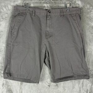 RVCA Nature X Industry Mens Chino Walk Shorts Charcoal Grey Size 38 Skater Surf
